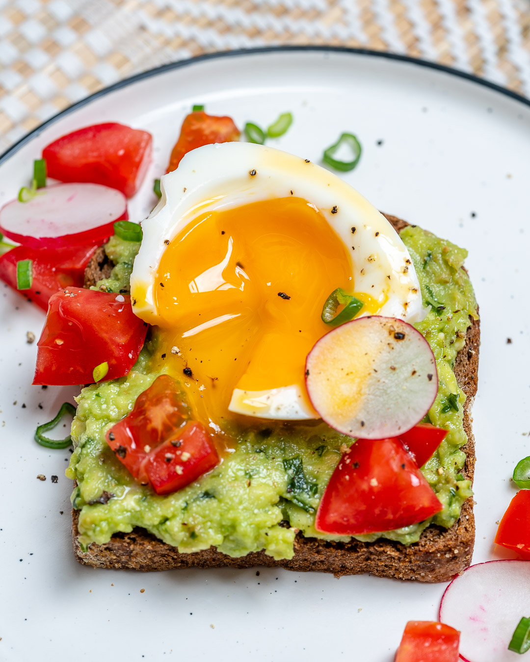 Start Your Morning Clean Soft Boiled Egg Avocado Toast Clean Food 