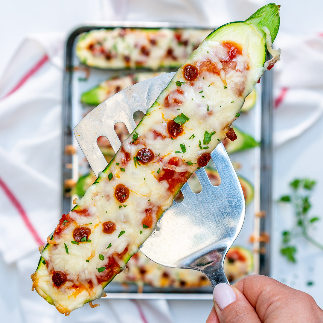 Dinner Recipes Pizza Zucchini Boats