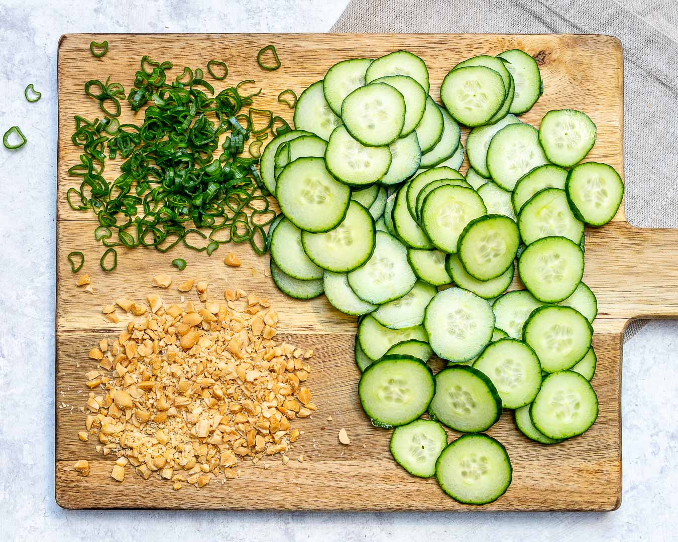 Clean Salad Recipe Tangy Sesame Cucumber