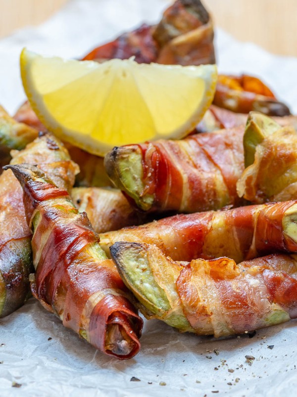 Bacon-Wrapped Avocado Fries Recipe by CleanFoodCrush