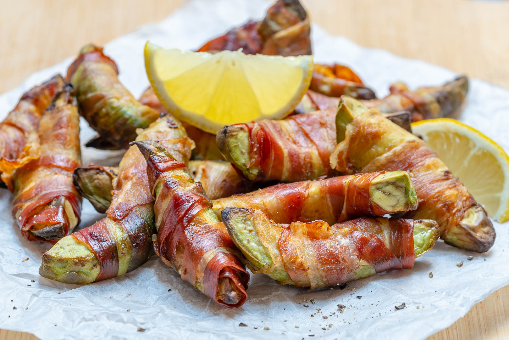Bacon-Wrapped Avocado Fries Recipe by CleanFoodCrush
