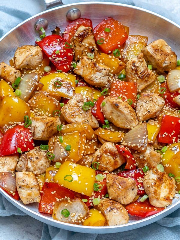 Clean Honey Sesame Stir Fry