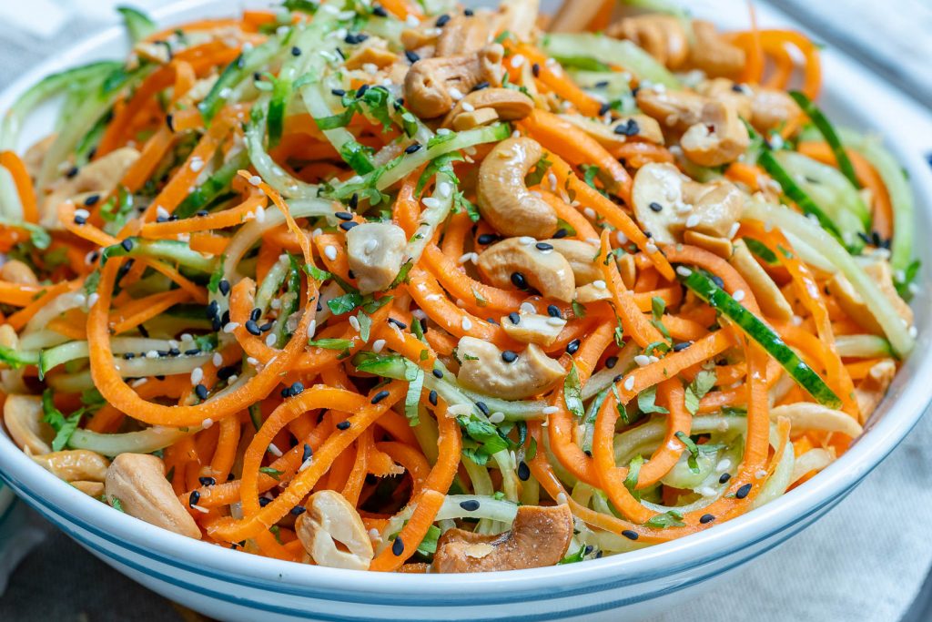 Clean Thai Veggie Noodle Salad Recipes