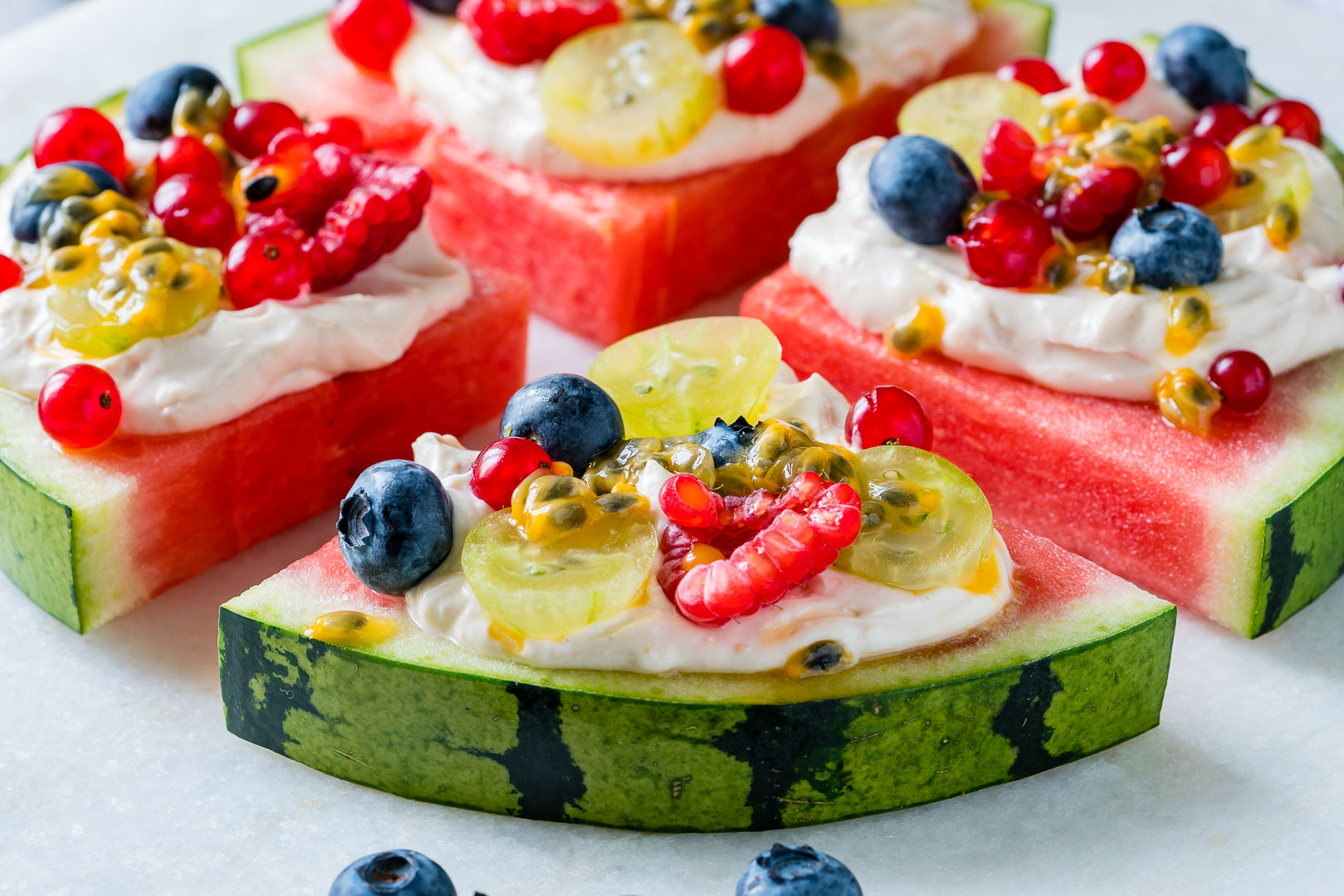 Clean Eating Creative Watermelon Pizza