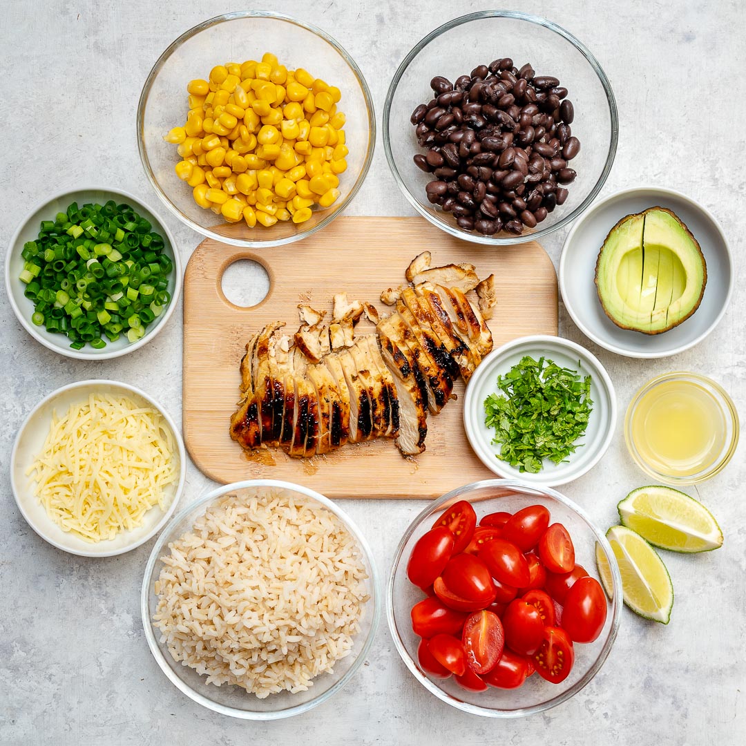 Southwest Grilled Chicken Bowl Clean Food Recipe