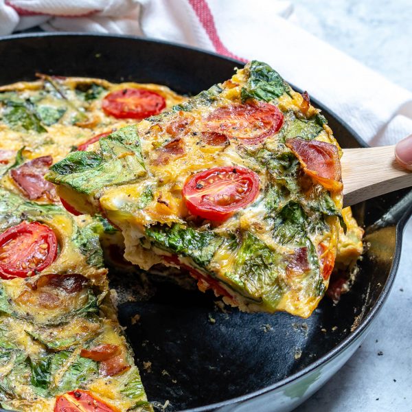 This Baked BLT Frittata is the Perfect Clean Dish for Any Meal of the ...