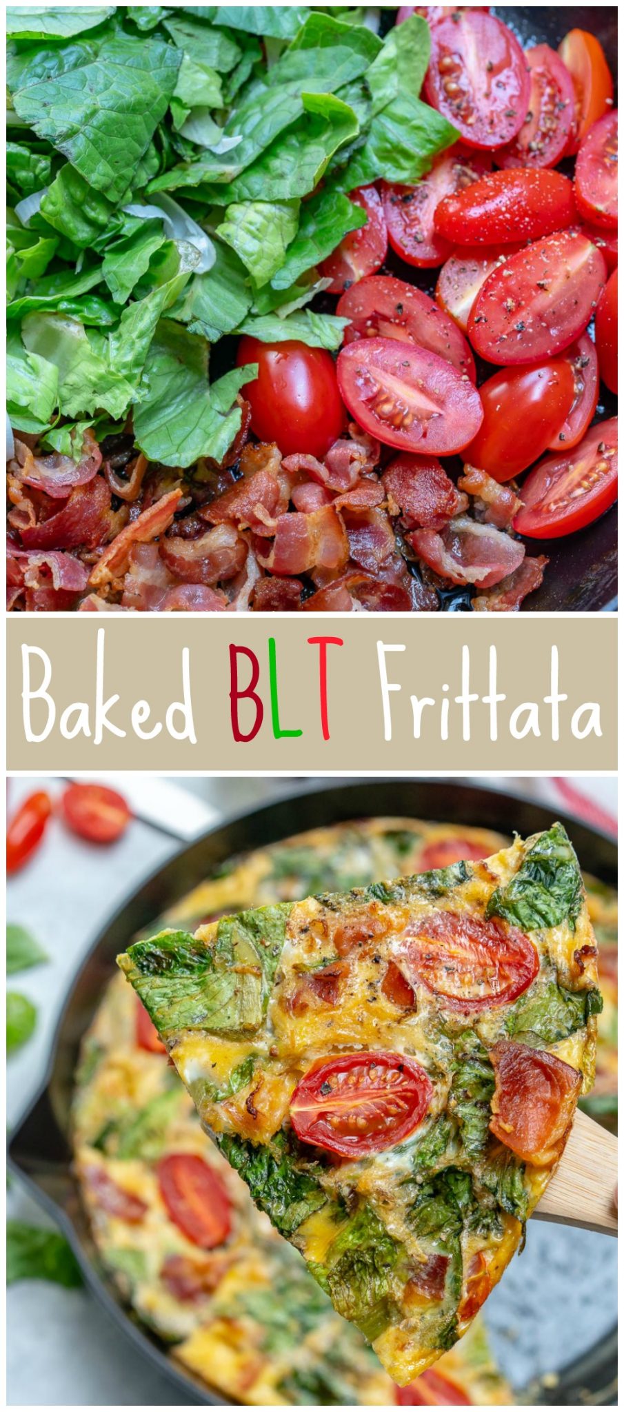 Baked BLT Frittata Clean Food