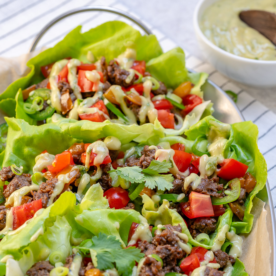 Tangy Grass-fed Beef Lettuce Wraps Easy Dinner Recipe