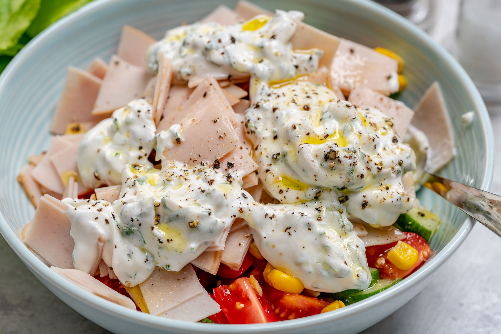 Easy Turkey Salad Food Prep
