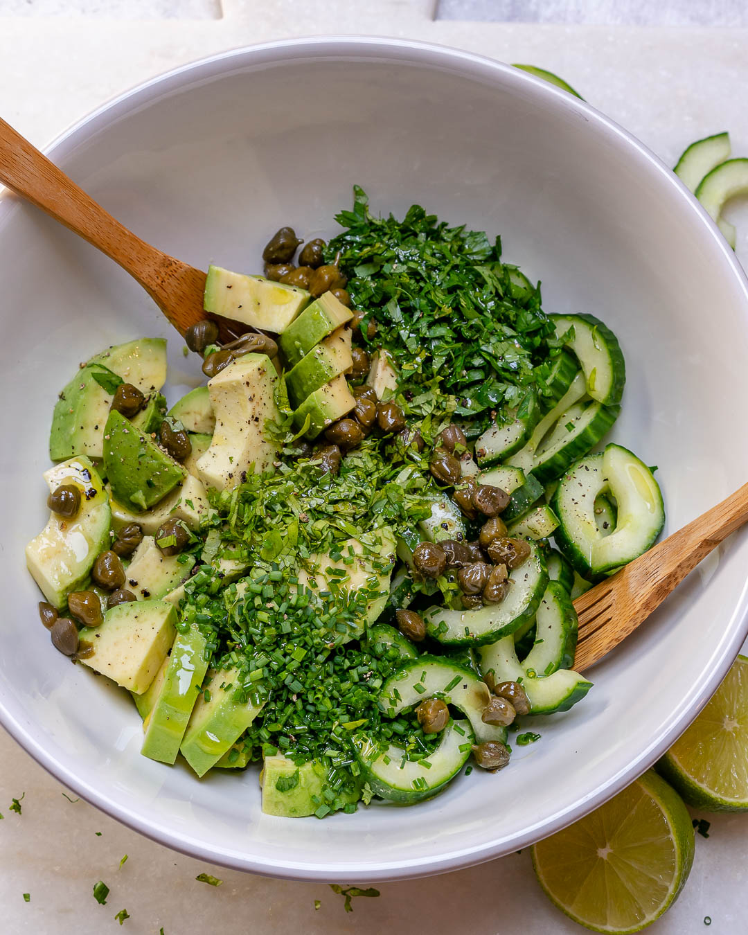 Cucumber Avocado Salad Recipe