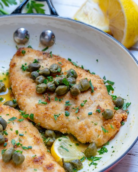 This SUPER Easy Chicken Piccata for Clean Eating is AMAZING! | Clean ...
