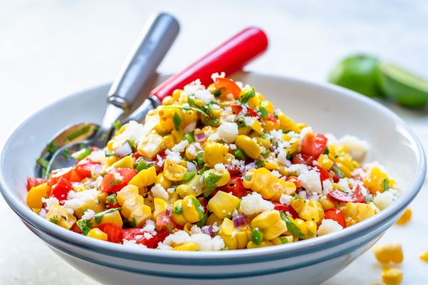 Corn Salsa Fresca is Super Fresh for Clean Eating! | Clean Food Crush