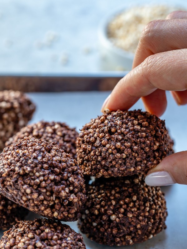 Creative No-Bake Chocolate Quinoa Crispy Treats