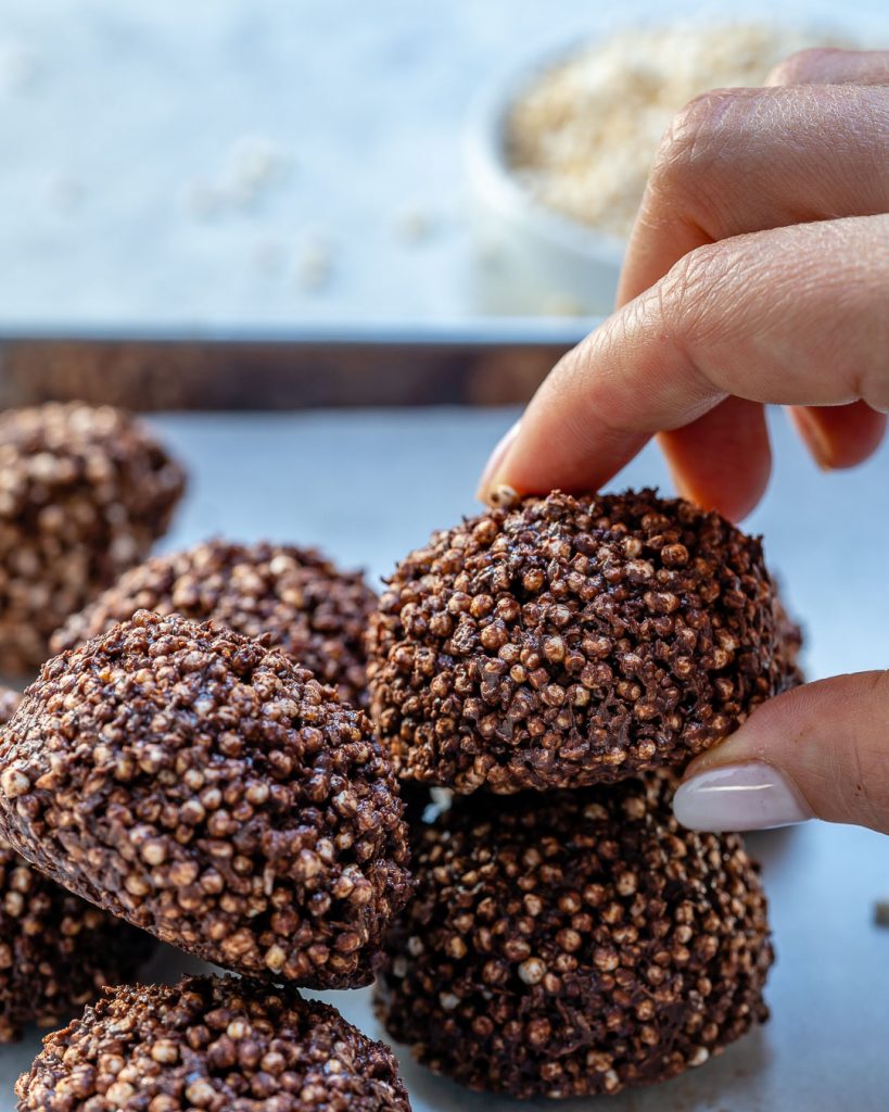 Creative No-Bake Chocolate Quinoa Crispy Treats