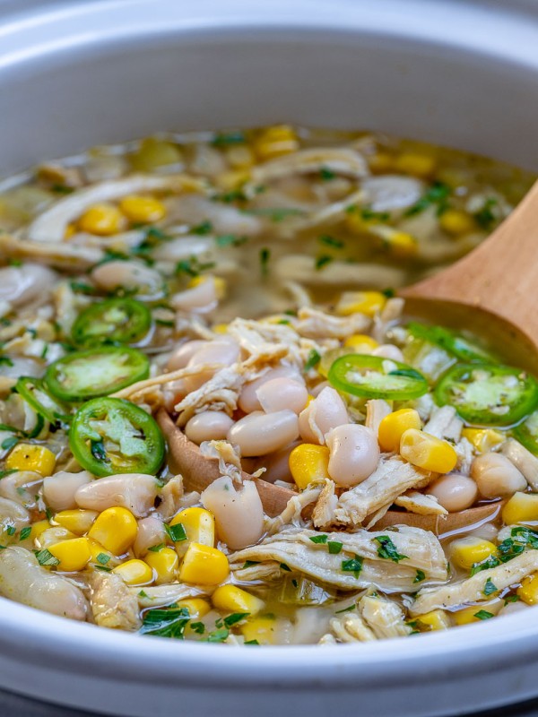 Crock Pot: Instant Pot White Chicken Chili Clean Food