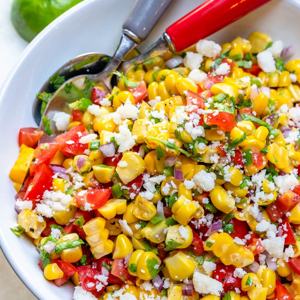 Corn Salsa Fresca is Super Fresh for Clean Eating! | Clean Food Crush