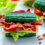 Healthy Cucumber BLT's Recipe