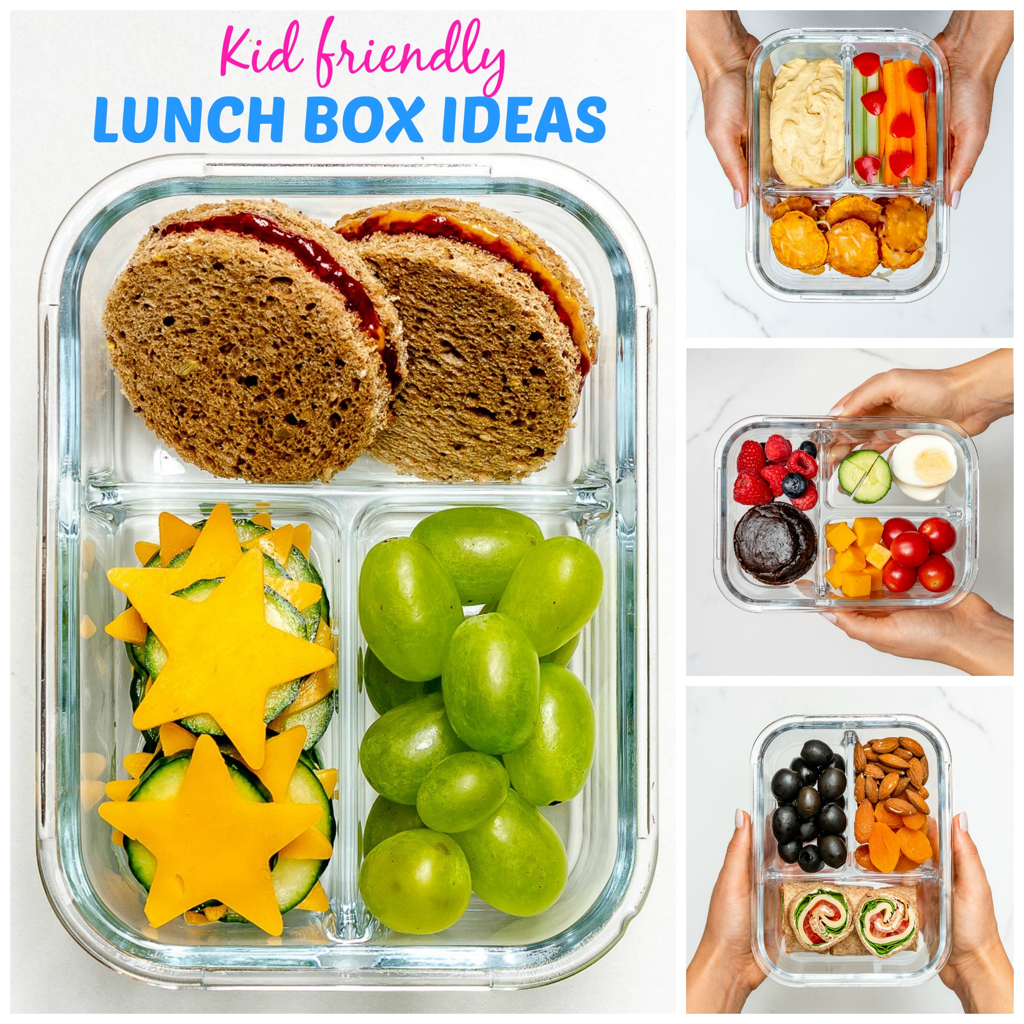 4 CleanFoodCrush Kid Friendly Lunchboxes
