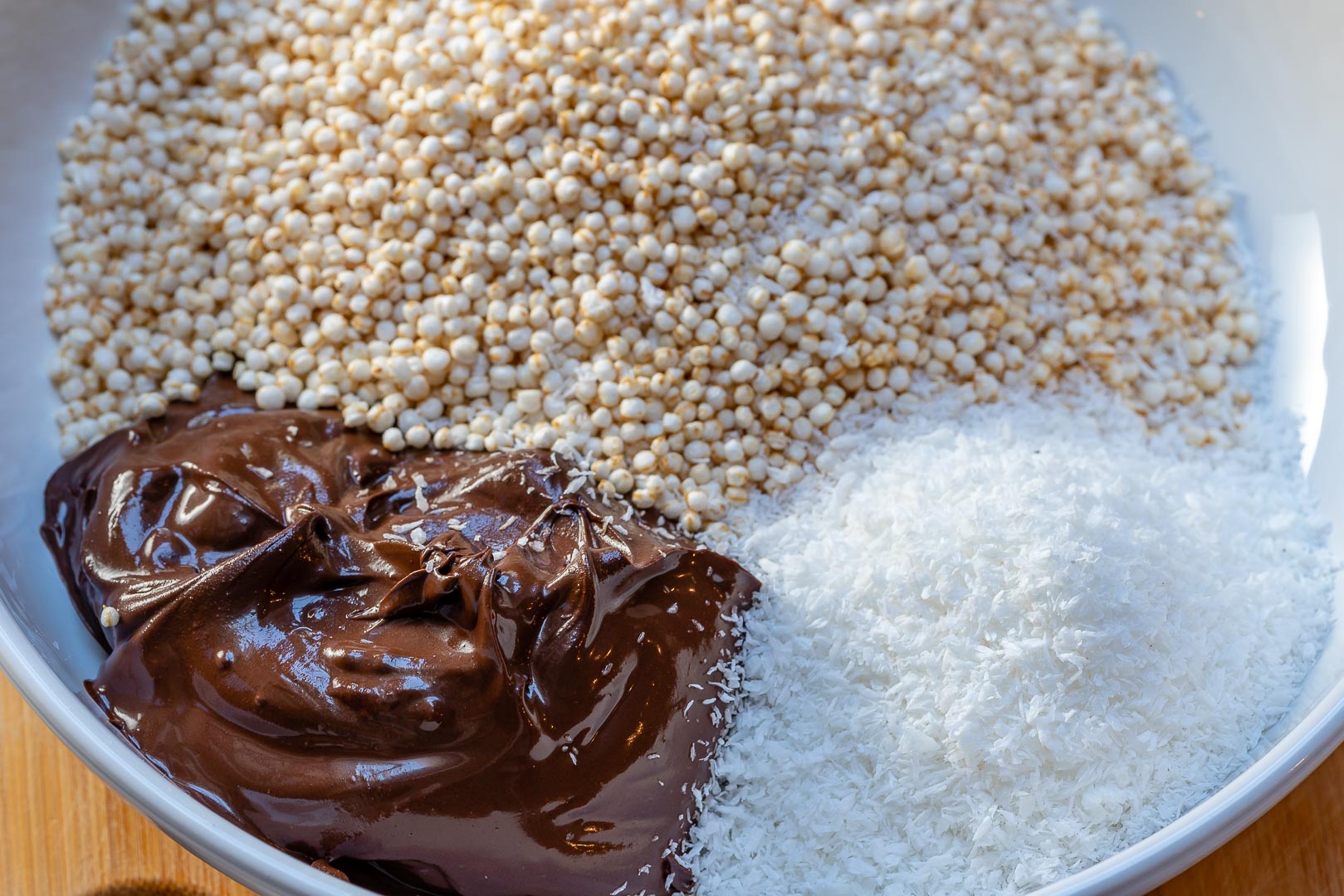 No Bake Clean Eating Chocolate Quinoa Treats