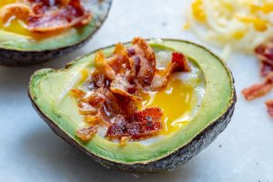 Bacon Egg Avocado Boats Clean Eating Recipe