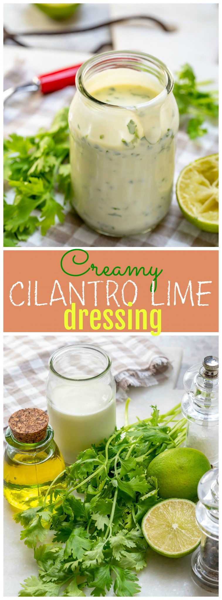 CleanFoodCrush Creamy Cilantro Lime Dressing Recipe