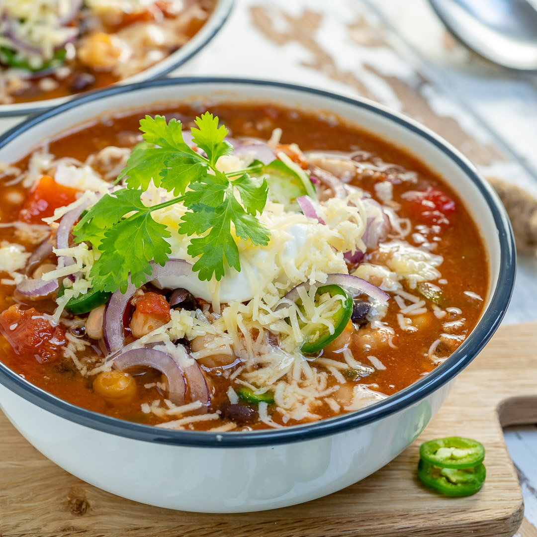 Crock-pot Bean Chili Dinner Recipe