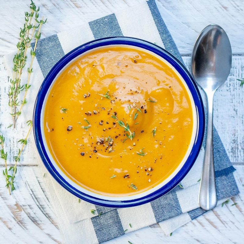 This Crockpot Butternut Squash Soup Helps Reduce Inflammation and