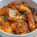 Clean Crockpot Chicken in Tomato Caper Sauce