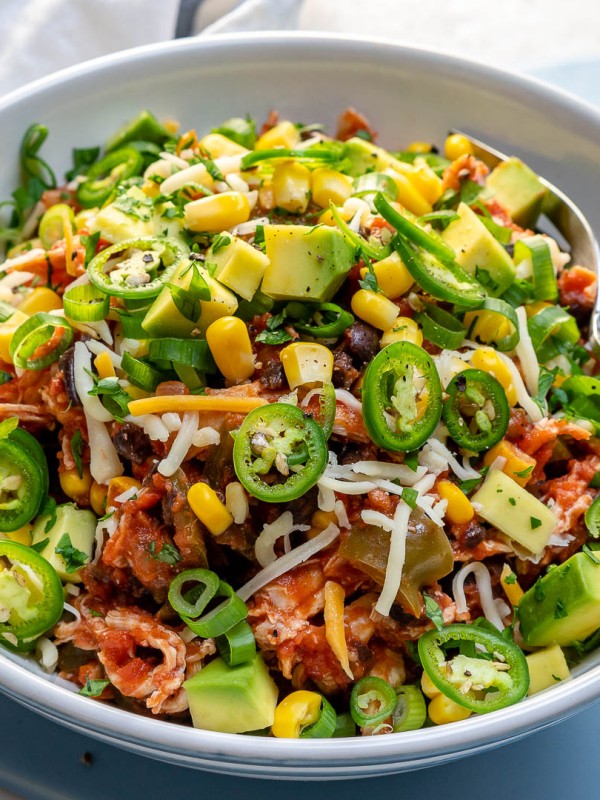 Crockpot Mexican Chicken Bowls Recipe