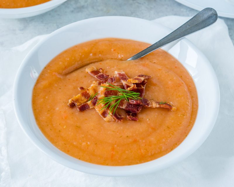 Try this Crockpot Potato Leek Soup for Warm and Cozy Clean Eating