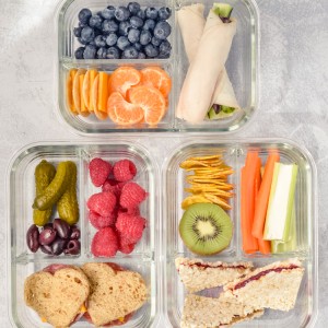 3 Ways Healthy Bento Lunchboxes