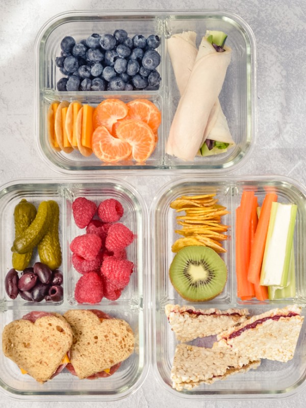3 Ways Healthy Bento Lunchboxes