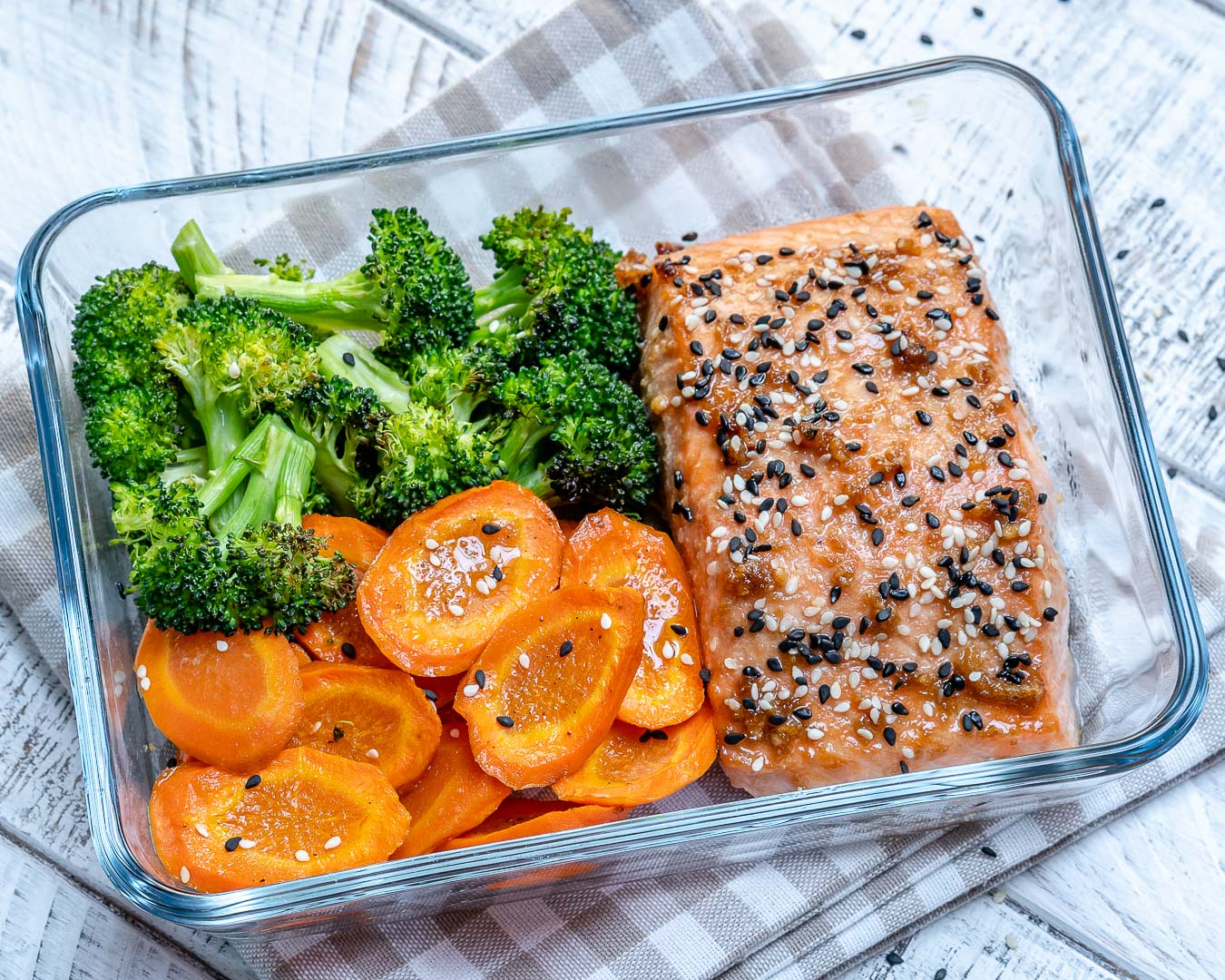 Homemade Teriyaki Salmon for Meal Prep by CleanFoodCrush Recipes