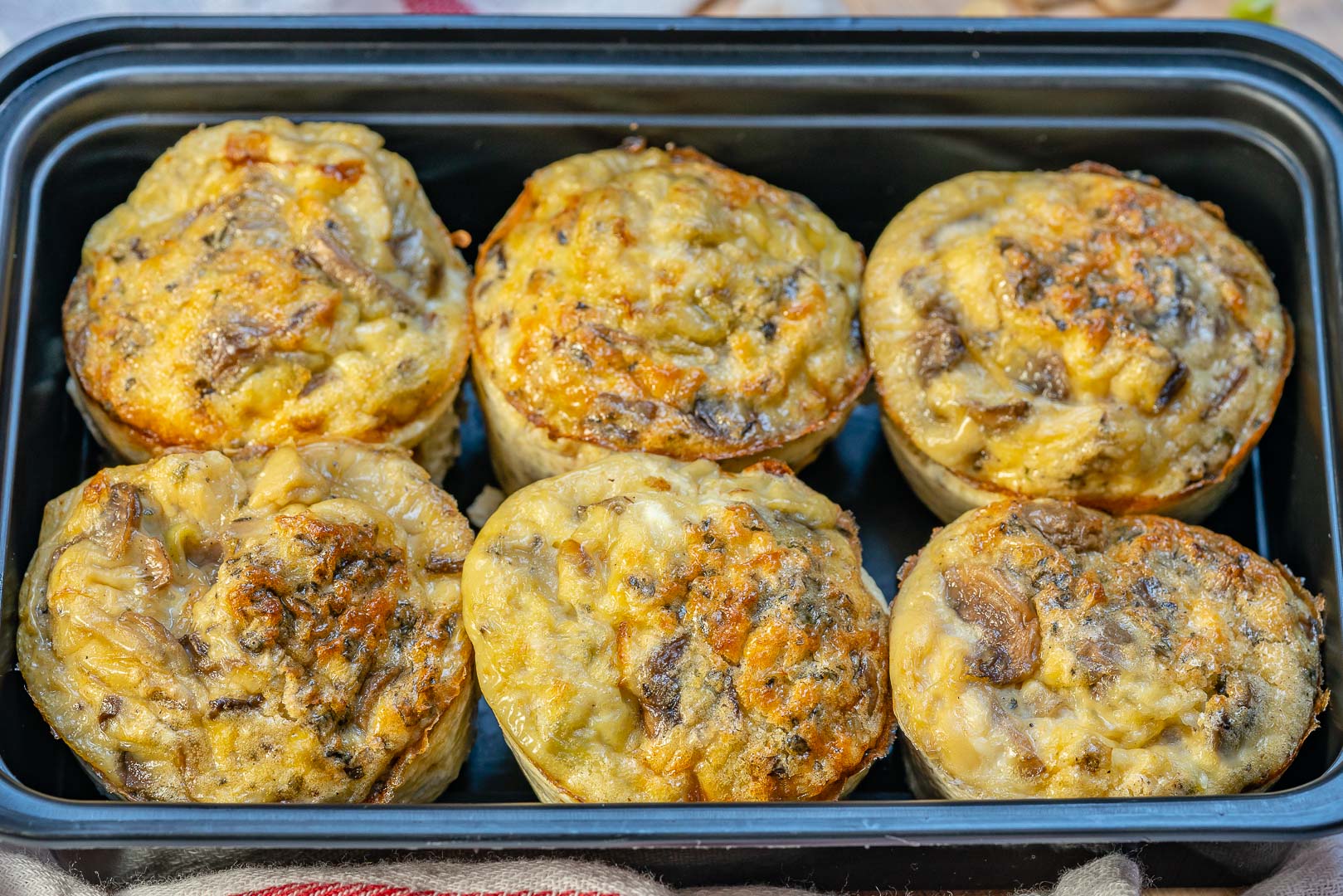 Rachel Masers Mushroom Leek Omelet Muffins