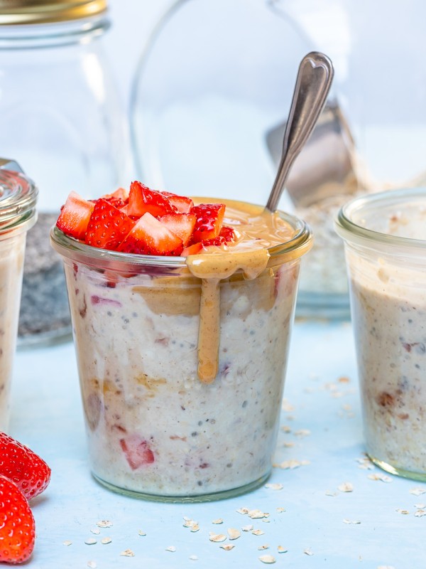 PB and J Overnight Oats by Rachel Maser