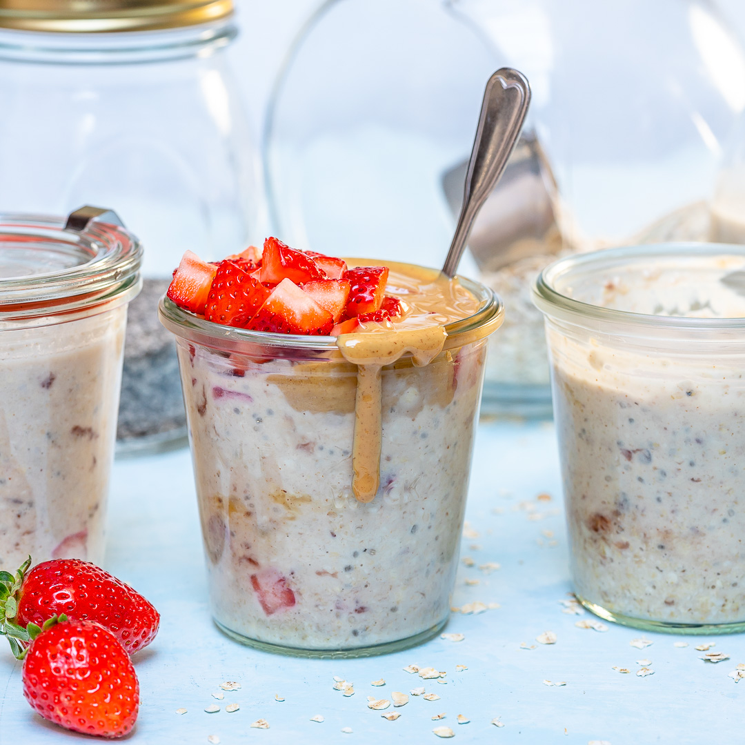 PB and J Overnight Oats by Rachel Maser