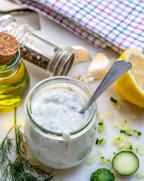 Rachel’s Flavorful Homemade Tzatziki Sauce for Clean Eating! | Clean ...