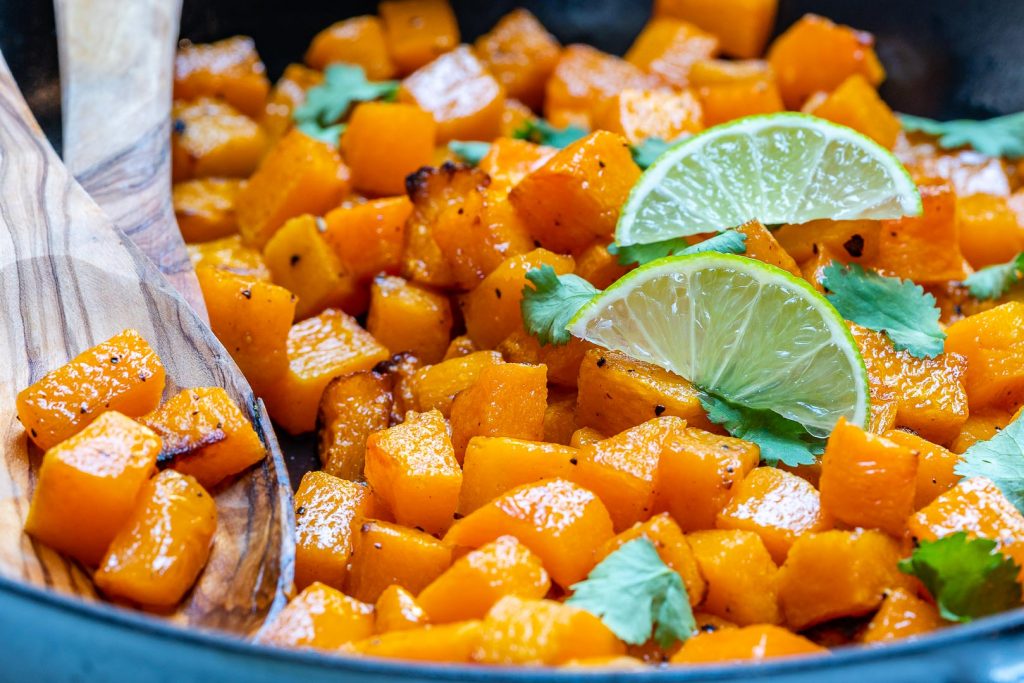 This Easy Butternut Squash Skillet Makes the Perfect Clean Eating Side ...