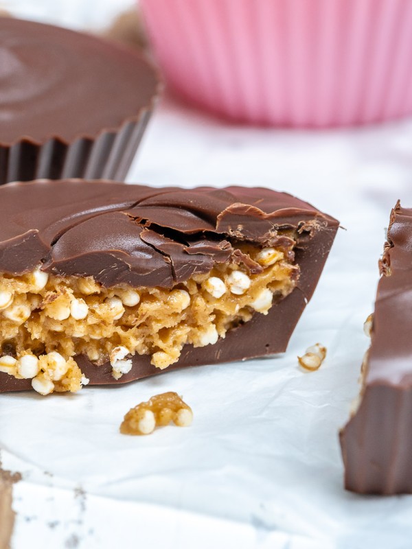 Clean Eating Chocolate Peanut Butter Crispy Treats Recipes