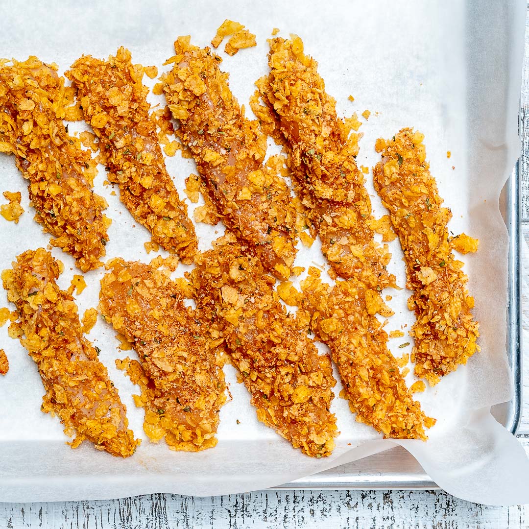 Clean Eating Healthy Chicken Fingers
