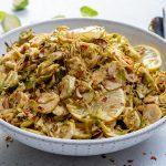 Clean Eats Lemony Shredded Brussels Sprouts