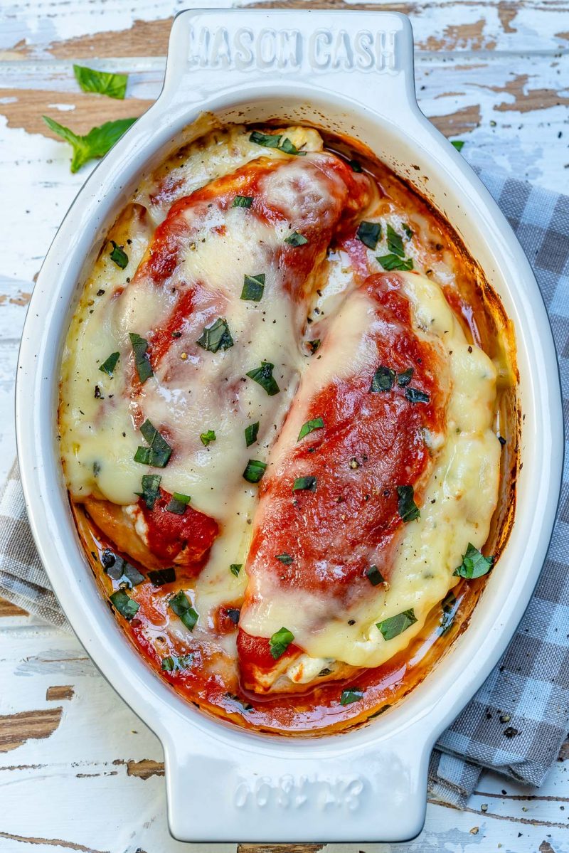 Carb Free Lasagna Stuffed Chicken Breasts for Clean Eating! | Clean ...