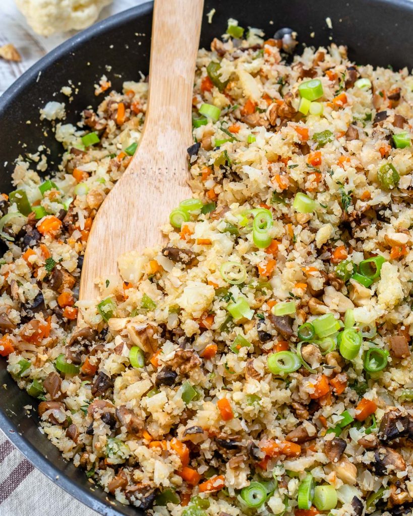 This Cauliflower Rice Stuffing is FULL of Flavor and Perfect for the ...