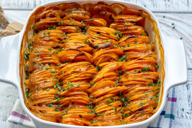 This Creamy Sweet Potato Bake is a Holiday Side Dish Show Stopper ...