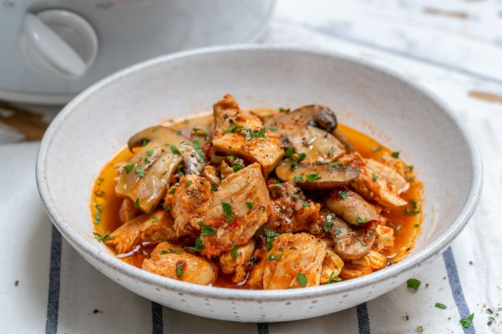 Crockpot Chicken with Mushrooms Recipe