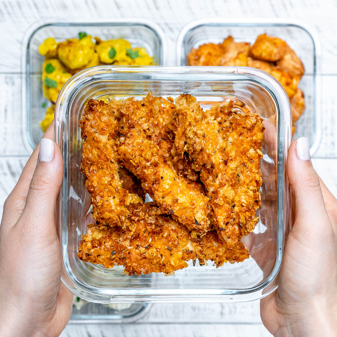 Healthy Chicken Fingers by CleanFoodCrush