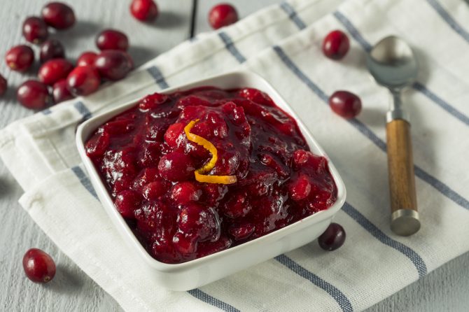 Clean Cranberry Sauce