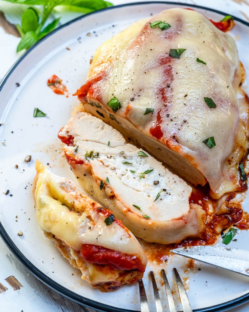 Carb Free Lasagna Stuffed Chicken Breasts for Clean Eating! | Clean ...