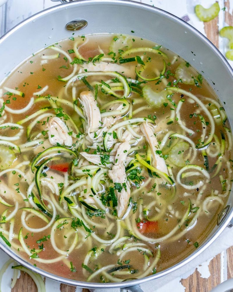 Eat this Nourishing Chicken Zoodle Soup to Lower Inflammation and Boost ...