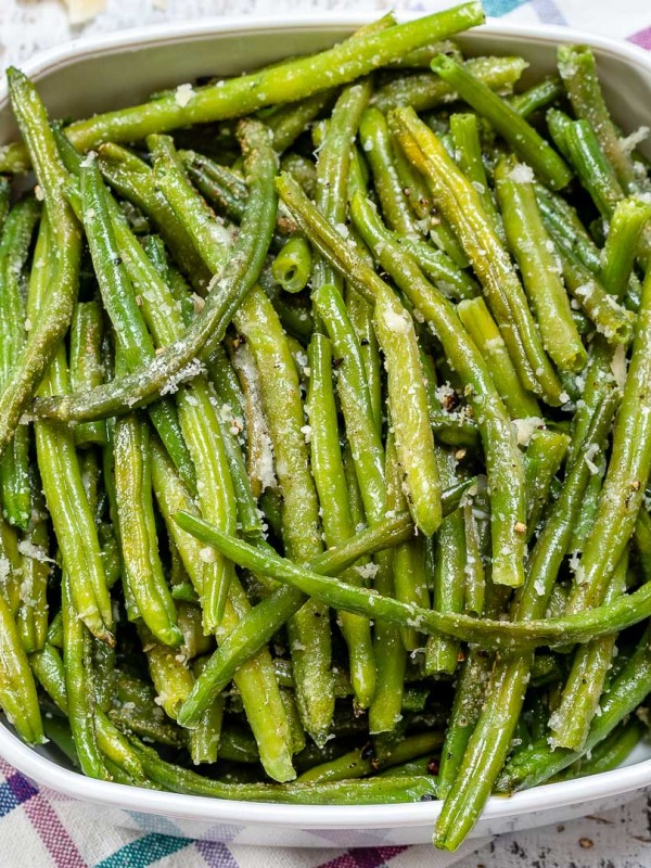 Parmesan Roasted Green Beans for Side Dish